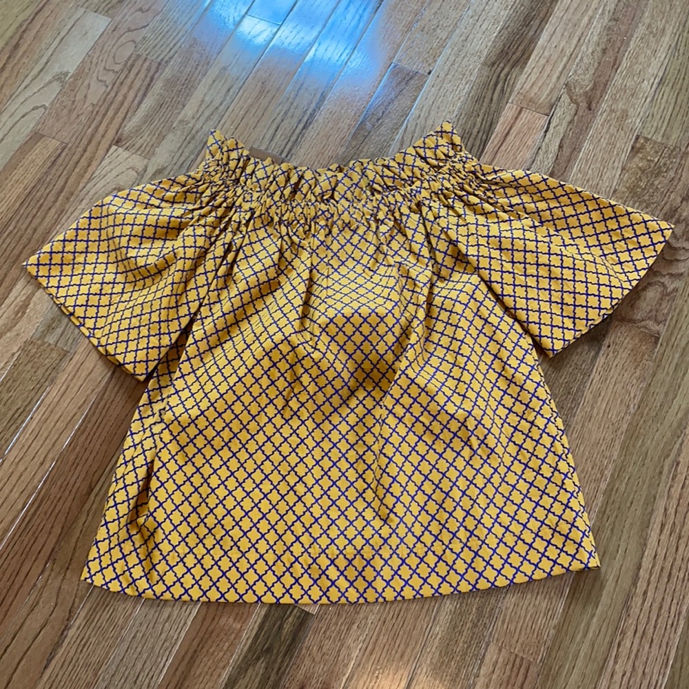 Collyn Raye / Off the Shoulder Smoked Top Size Small